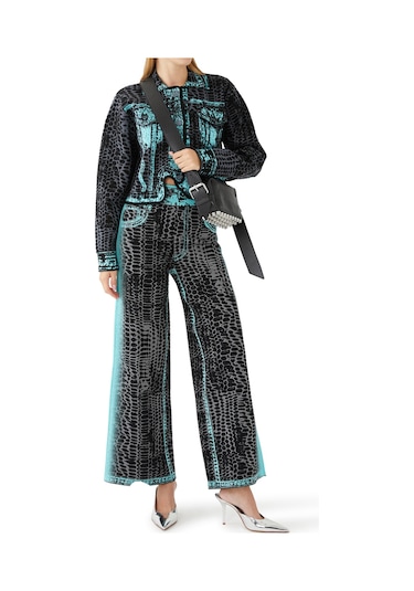 Ph5 Kadın Oversize Kısa Ceket Siyah