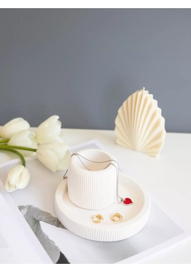 Mysoul Byann Şekerli Mama İçin Şamdanlar 220249218 Beyaz