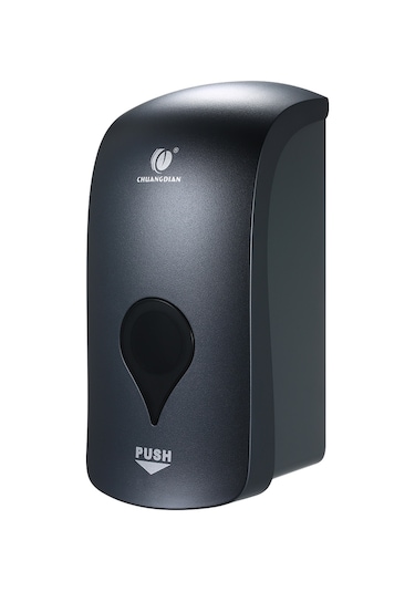 Yaozixa 1000ml Duvar Tipi Püskürtmeli Sabunluk - Hırsızlığa Karşı Kilitli, Kolay Doldurma Beyaz/gri/altın Gri