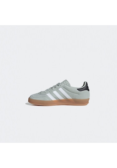 adidas Gazelle Indoor J Çocuk Gri Spor Ayakkabı Jp8764 Gri