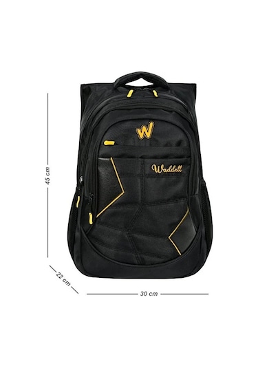 Waddell 1900 Denye Siyah Sırt Çantası 4052-s