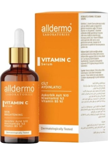 Alldermo Vitamin C Cilt Aydınlatıcı Cilt Serumu 30 ML
