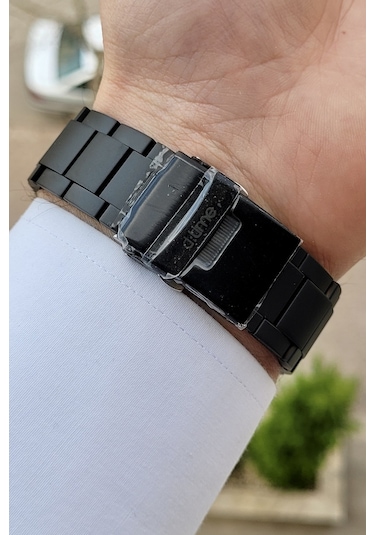 Daniel Klein DKISTE411 Siyah Analog ve Dijital Dual Time Erkek Kol Saati