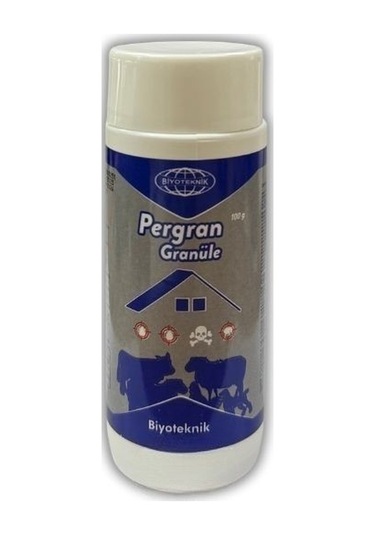Biyoteknik Pergran Granül 100 Gr - Kene, Bit, Pire Ve Karınca Mücadelesi
