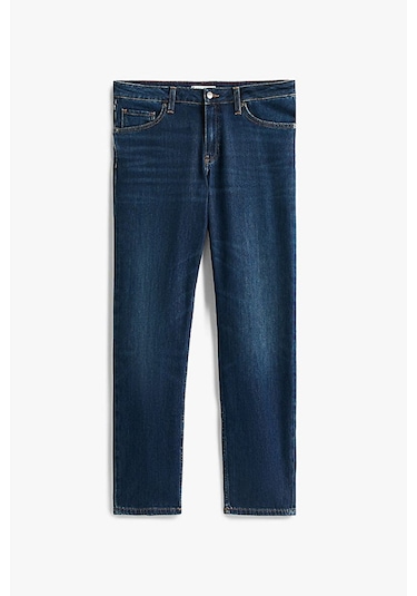 Kadın Milo Yüksek Bel Düz Paça Jean Pantolon - Mavi Dee