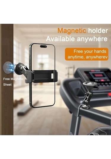 Trendooze Manyetik 360'lü Dongjing Telefon Tutucu Montajı Ayarlanabilir 1 Adet Gri 1 Adet