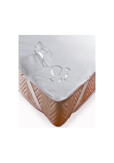 Mycey Sıvı Geçirmez Pamuk Bebe Alezi 70x140 Cm Beyaz