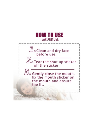 Suofeng "wiieey 30 Adet Çocuk Uyku Bantları - Nazal Nefes Almaya Yardımcı, Ağızdan Nefes Almayı Düzelten"