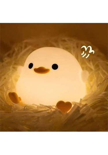 Maoyaya Pkkp Gece Lambası, Kawaii Dodo Duck, Çocuklar İçin Beyaz