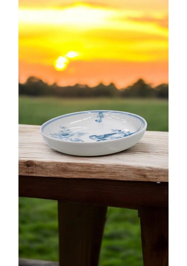 Evmutfak Güral Porselen 2 Adet 23 Cm Şuje Salata Tabağı 1891 Açık Deniz Yeşili