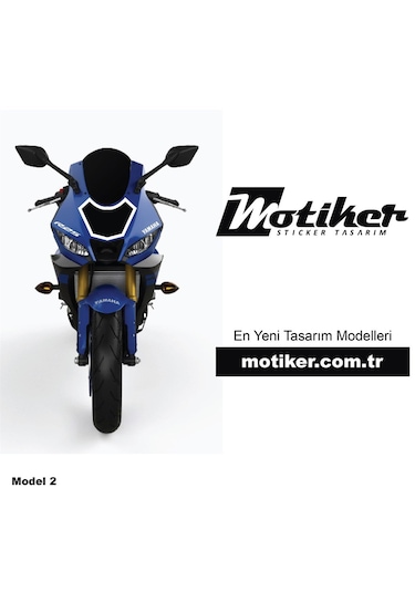 Yamaha Yzf-r25 Ön Kafa Sticker Modeli 2 - 2019 Üzeri