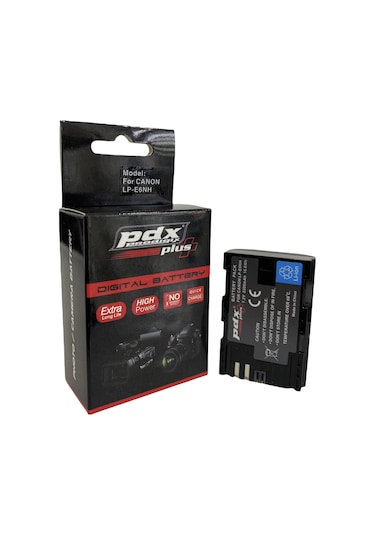 Pdx Canon Lp-E6Nh Batarya 2300Mah