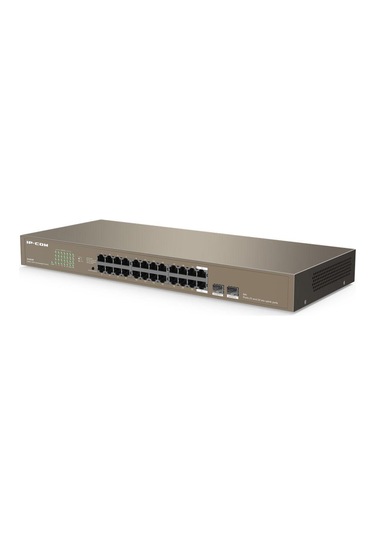 Ip-com G1024f - 24-ports Gigabit Unmanagement Switch W 2 Sfp Ports-225