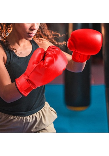 Suntek Mma Eldiven Fitness Dövüş Kırmızı-yetişkin Kırmızı