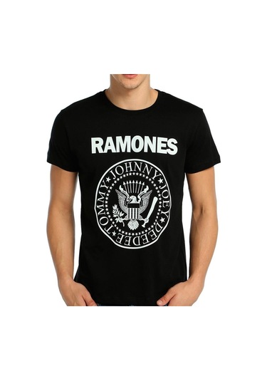 Bant Giyim - Ramones Siyah Erkek T-Shirt Tişört