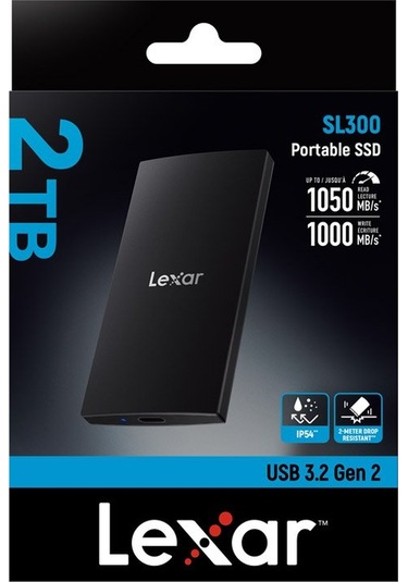 Lexar LSL300002T-RNBNG 2 TB USB 3.2 Taşınabilir Disk
