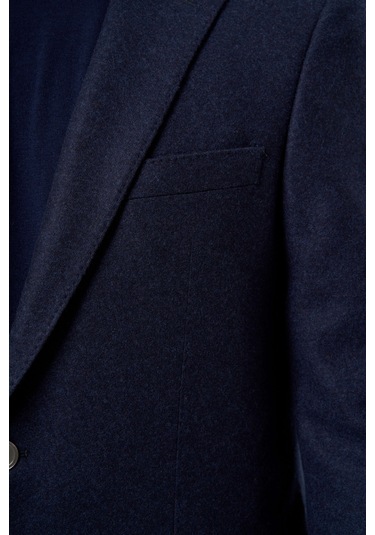 Bisse Erkek Mono Yaka 6 Drop Ceket Laci Pck23k23201 D39 Lacivert