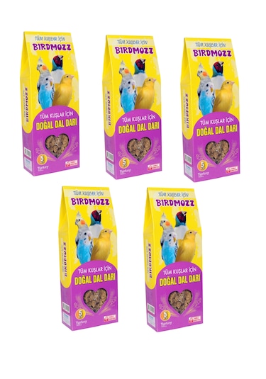 Birdmozz Doğal Sarı Dal Darı 5'li Paket 5 Adet