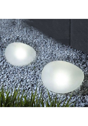 Vkemall Güneş Enerjili Taş Şekilli Bahçe Lambası - Ip55 Su Geçirmez Led Bahçe Aydınlatması 8 Saat Süreli Isıklı Beyaz Işık Beyaz Vkemall Güneş Enerjili Taş Şekilli Bahçe Lambası - Ip55 Su Geçirmez Led Bahçe Aydınlatması 8 Saat Süreli Isıklı Beyaz Işık Beyaz