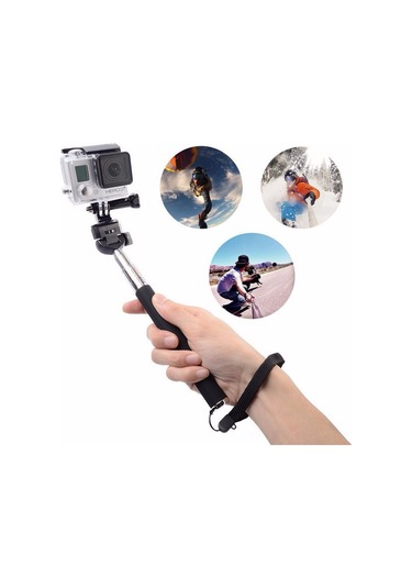 Sony Aksiyon Kameraları için Kafa Bandı Göğüs Bandı Ve Monopod