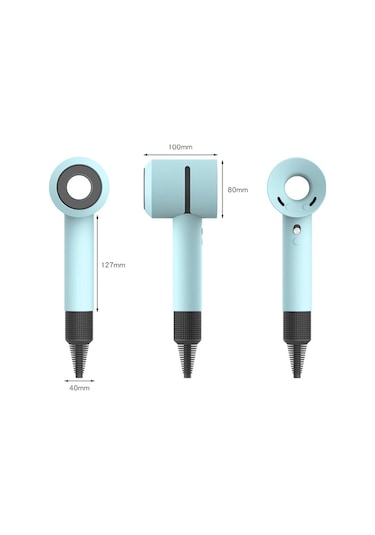 İçin Saç Kurutma Makinesi Darbeye Dayanıklı Silikon Koruyucu Kılıf Siyah