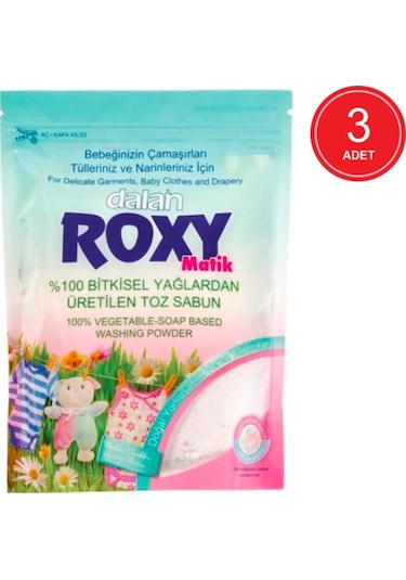 Dalan Roxy Toz Sabun Matik Bahar Çiçekleri 3 x 800 G