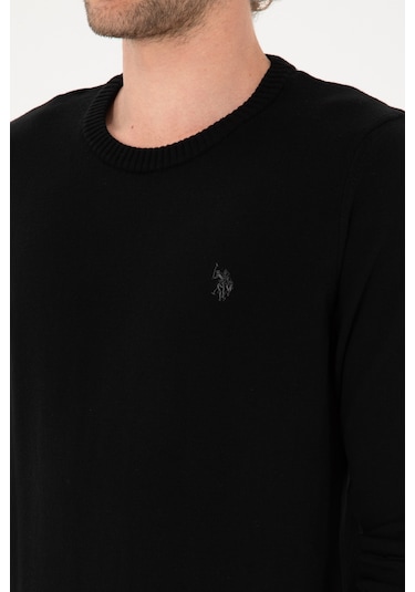 U.s. Polo Assn. Erkek Siyah Kazak /triko 50313713-vr046 Siyah