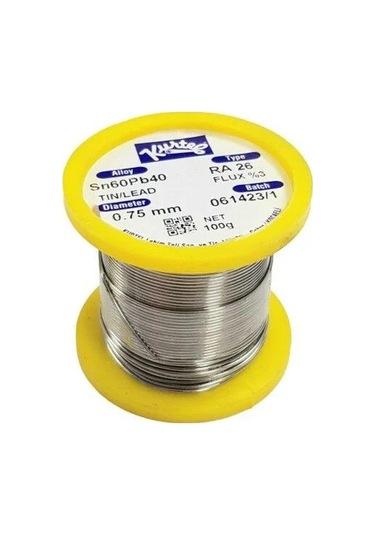 Kurtel Lehim Teli 100 Gr 0,75 Mm 60/40