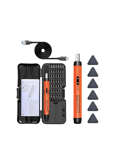 Blackbird Game Center Leerfei TK-S001 Pro Tech 38 Parça Hassas Şarjlı Tornavida Seti