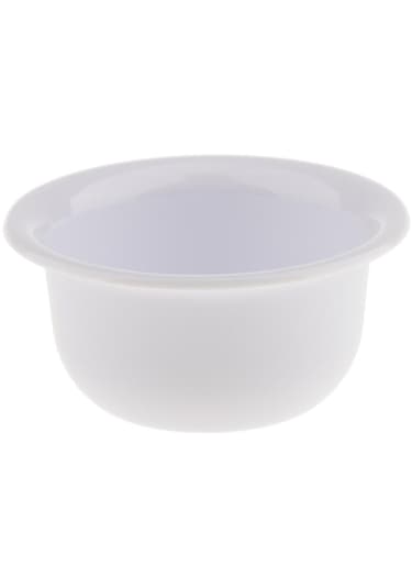 Suntek Beyaz Plastik Erkek Tıraş Kupa Kase Berber Sakal