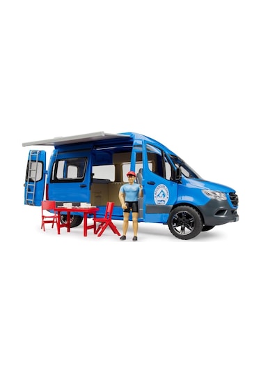 Bruder Mb Sprinter Karavan, Aksesuarlar Ve Sürücüsü Br02684