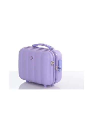Mçs Polipropilen 3lü Valiz Seti Büyük & Orta & Makyaj V305 S21yy1000078-set 00025 Lila