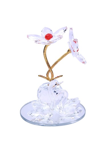 Seta Shine Pirinç Dallı Kuğulu 2li Çiçek 12*10 Cm