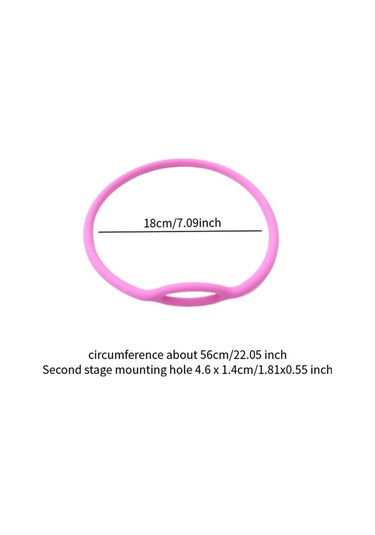 Ganzhoushop Tüplü Suntek Regülatörü Kolye Dalış Ahtapot 18cm-pembe Aksesuar