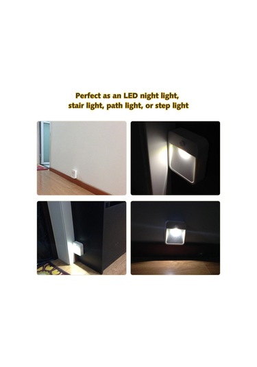 Suofeng 3'lü Led Toprak Aydınlatması, 100 Algılama Açıısı, 30 Saniye Süre, 0.3w, Abs+pc Malzeme Diğer