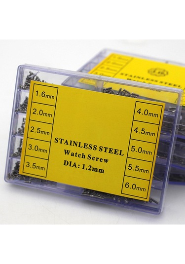 Suntek 500-600pcs İzle Arka Kapak Vidası Phillips Değiştirme