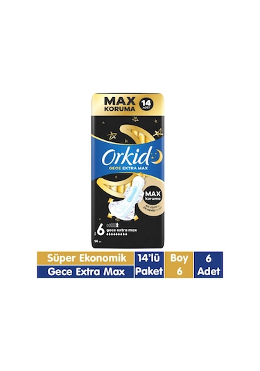 Ultra Gece Extra Max Ped 14x6 84 Adet