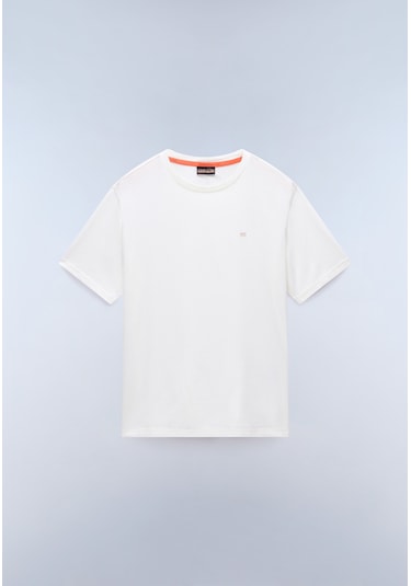 Napapijri S-nedles Ss Erkek T-shirt-31962 Beyaz