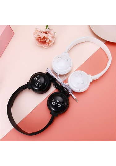 Suofeng J18 Kablolu Kulaküstü Kulaklık - 40mm Hoparlörlü, 3.5mm Plug, Mikrofonlu Ve Tel Kumandalı, Siyah