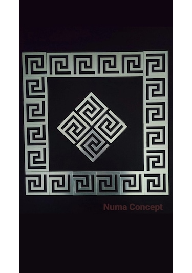 Numa Concept 16 Adet 9X9Cm Pleksi Labirent Bordür