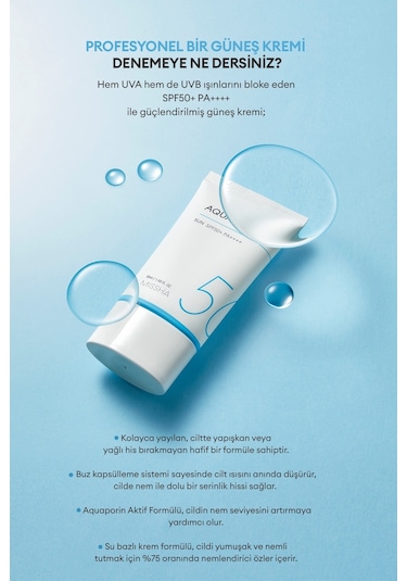 Missha Su Bazlı Nemlendirici Güneş Koruyucu Jel All Around Safe Block Aqua Sun Gel Spf50+/PA++++ 50 ML