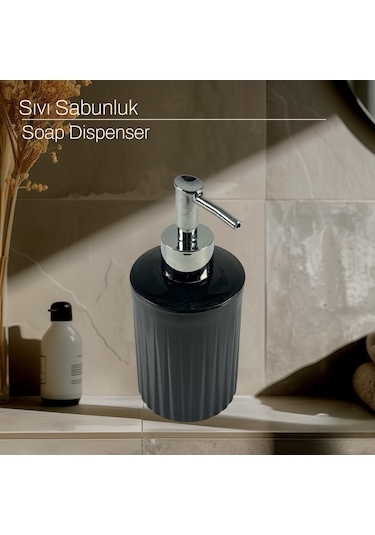 Lüx Banyo Seti Siyah