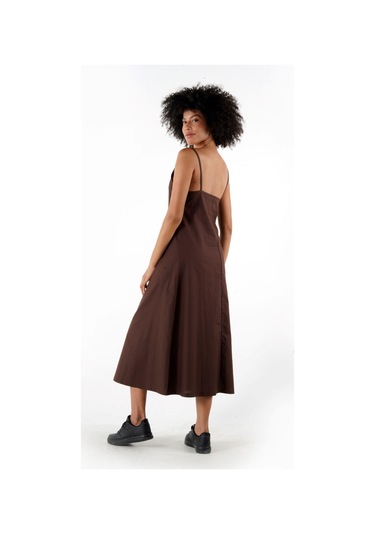 Alexandergardı İnce Askılı Midi Boy Elbise B24-005206 001