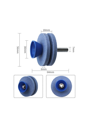 Skycity Pembe/ Mavi 7mm Uçlu Dayanıklı Korundum Makyaj Bıçağı Taslaştırıcı - 95g