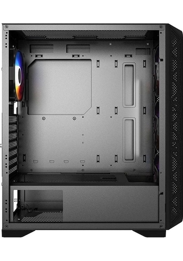 PowerBoost PB-PS5846B 600W ATX USB 3.0 Rainbow Fanlı Mesh Gaming Siyah Kasa