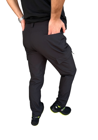 Softshel İçi Polarlı Kaliteli Pantolon Siyah