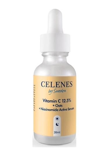 Celenes Vitamin C %12.5 + Oats + Niacinamide Active Yüz Serumu 30 ML