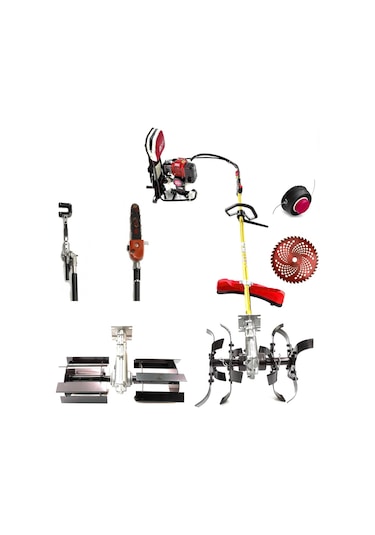 Royal Dafu DFA-50240 Turbo Motorlu Sırt Tırpan Çim Biçme Makinesi