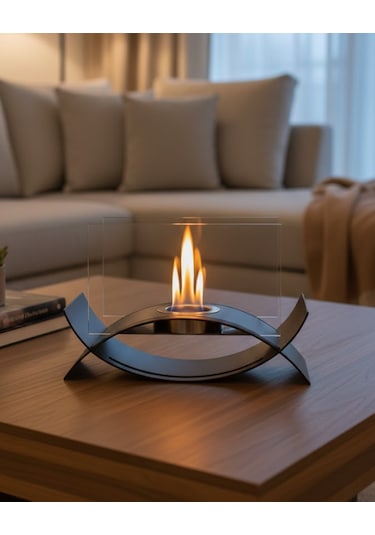 Reyo Stove Garnet Masaüstü Bioethanol Şömine