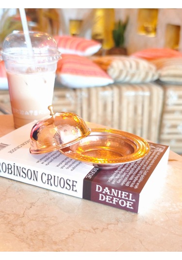 Modabakir Kahve Yanı Sunumluk Lokumluk Bakır 1000235